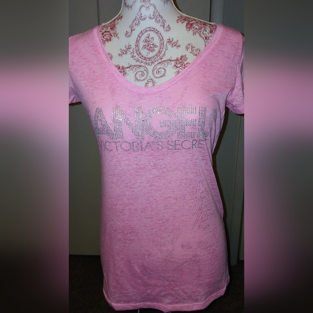 SOLD Victoria's Secret Pink Rhinestone Top